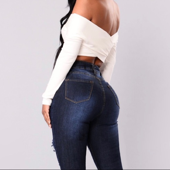 Fashion Nova Myina Criss Cross Top XL In White - Picture 2 of 5